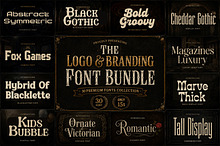 The Logo & Branding Bundle Font