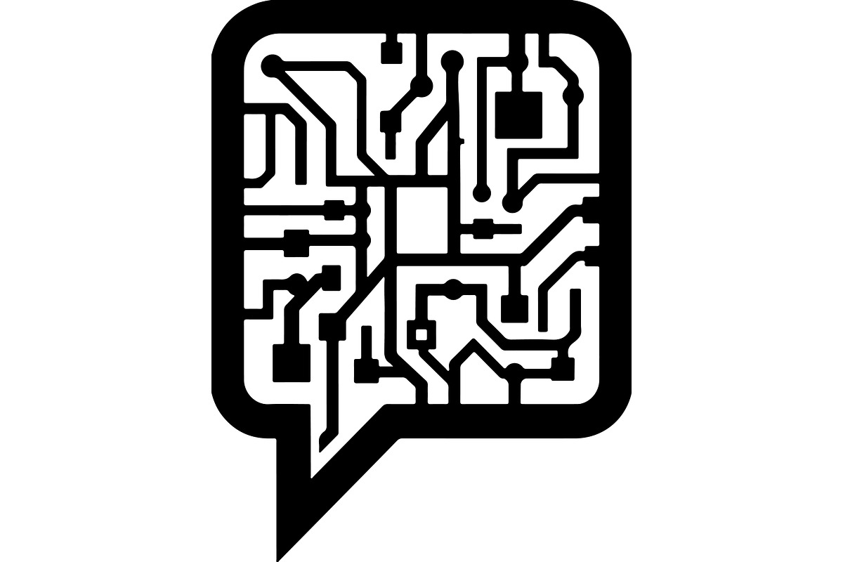 Technology Circuit Speech Bubble, a Technology Illustration by balal (Photo 3 of 13)