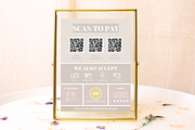 Beige Scan to Pay Sign, a Poster Template by SunshineStudioBoutique (Thumbnail 6 of 10)