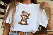 Cute Animals & Daisy Flowers Sublima, an Illustration by CrexoraLab (Thumbnail 4 of 5)