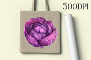 Watercolor Purple Fruit Clipart, an Illustration by Libby Wishes (Thumbnail 5 of 5)