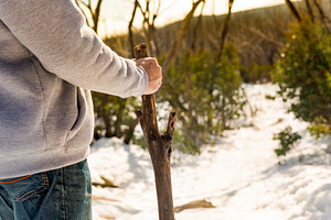 Senior Walking Outside, a Person Photo by THP Creative
