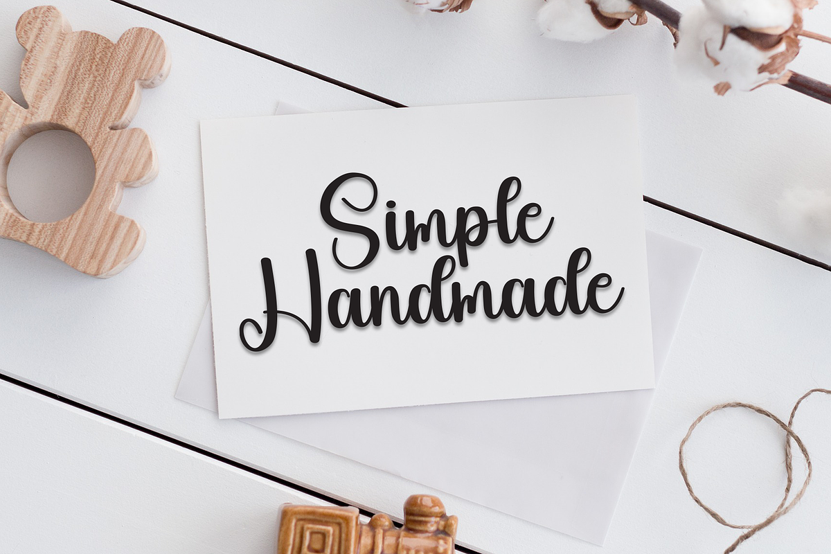 Babylone | Script Font, a Handwritten Font by Scratchones (Photo 3 of 9)