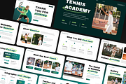 Tennis Sports Google Slides, a Presentation Template by Annora Studio (Thumbnail 6 of 7)