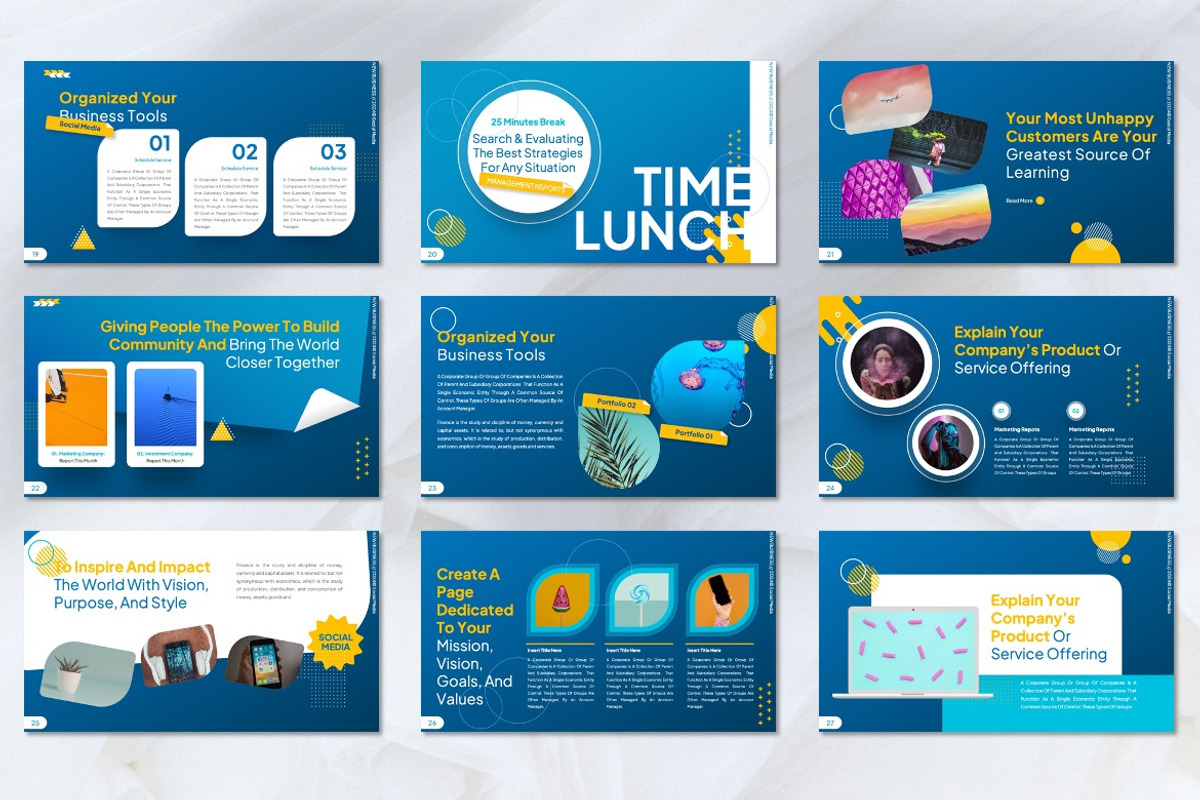 Mivas - Social Media Googleslide, a Presentation Template by Dhabee (Photo 4 of 7)