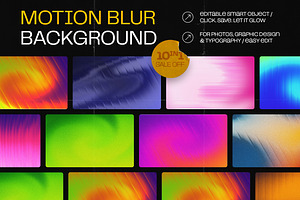 Motion blur background