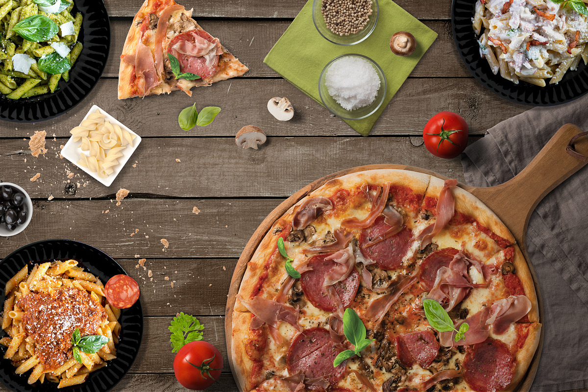 Italian Pizza MockUp Scene Generator, a Product Mockup by PSD Market (Photo 2 of 13)