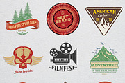 14 Vintage Badge Logos Version 2, a Branding & Logo Template by Graphicgo (Thumbnail 3 of 9)