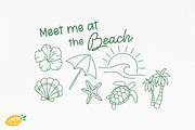 Hand Drawn Summer SVG Bundle, a Seasonal Illustration by LemonDesign (Thumbnail 3 of 14)