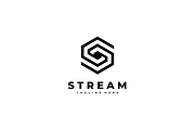Stream - Geometric Letter S Logo, a Branding & Logo Template by yopie (Thumbnail 3 of 3)