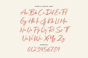 Renotis Brush - Brush Script Font, a Script Font by Nirmana Visual (Thumbnail 5 of 10)