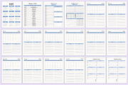 2025 Wedding Planner For Canva, a Stationery Template by Shumaya (Thumbnail 2 of 5)