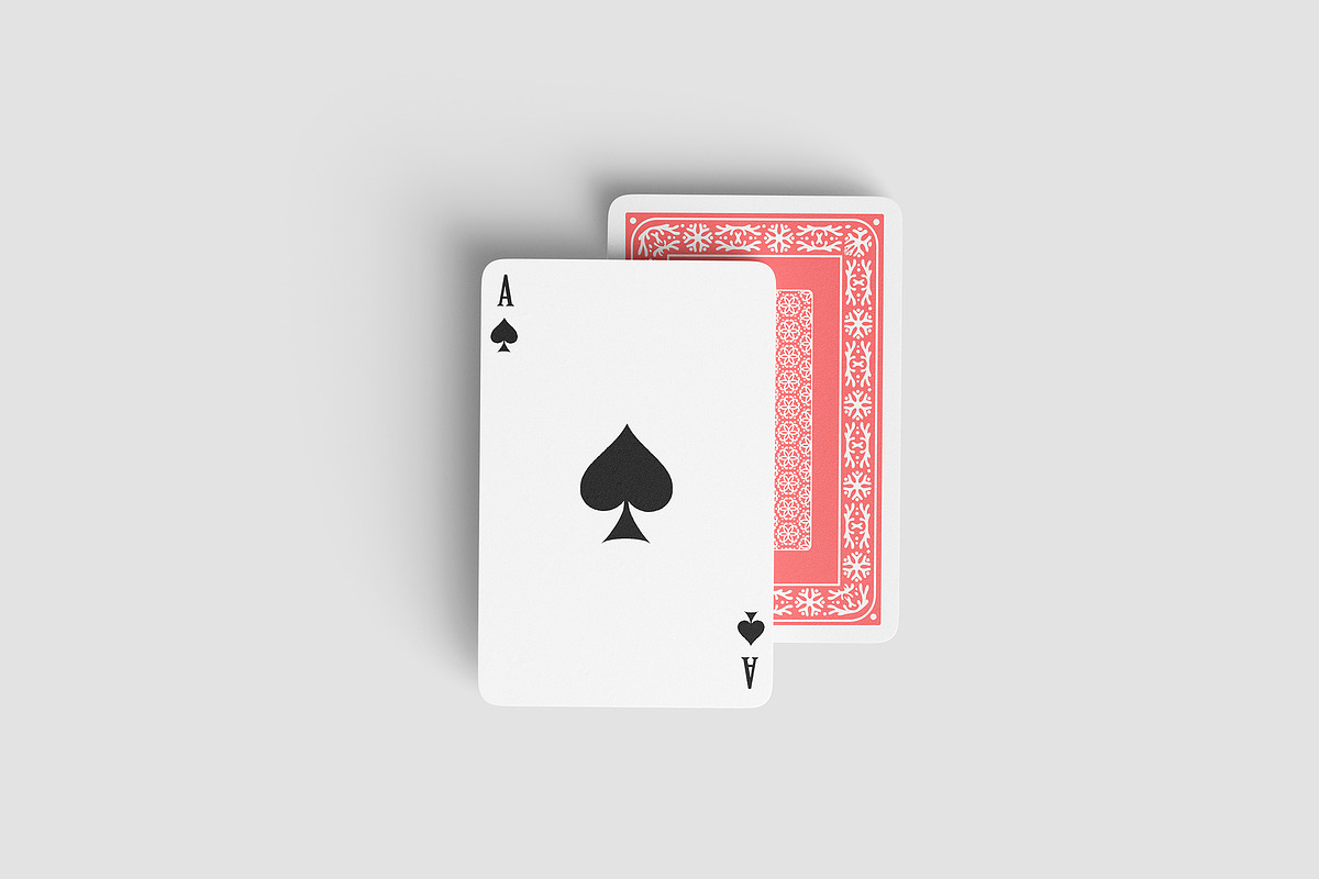 Playing card mockup Card game mockup, a Packaging Mockup by GraphicVil (Photo 9 of 9)