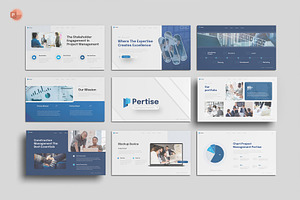 Project Management PowerPoint, a Presentation Template by Pixslides
