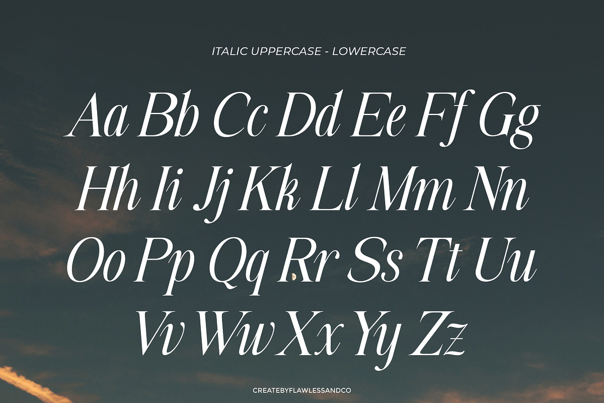 Nectavia - Display Serif Font, a Serif Font by Flawless And Co (Photo 8 of 10)