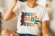 Best Dad Ever Father's Day SVG Desig, a Graphic by mh_arif (Thumbnail 1 of 4)
