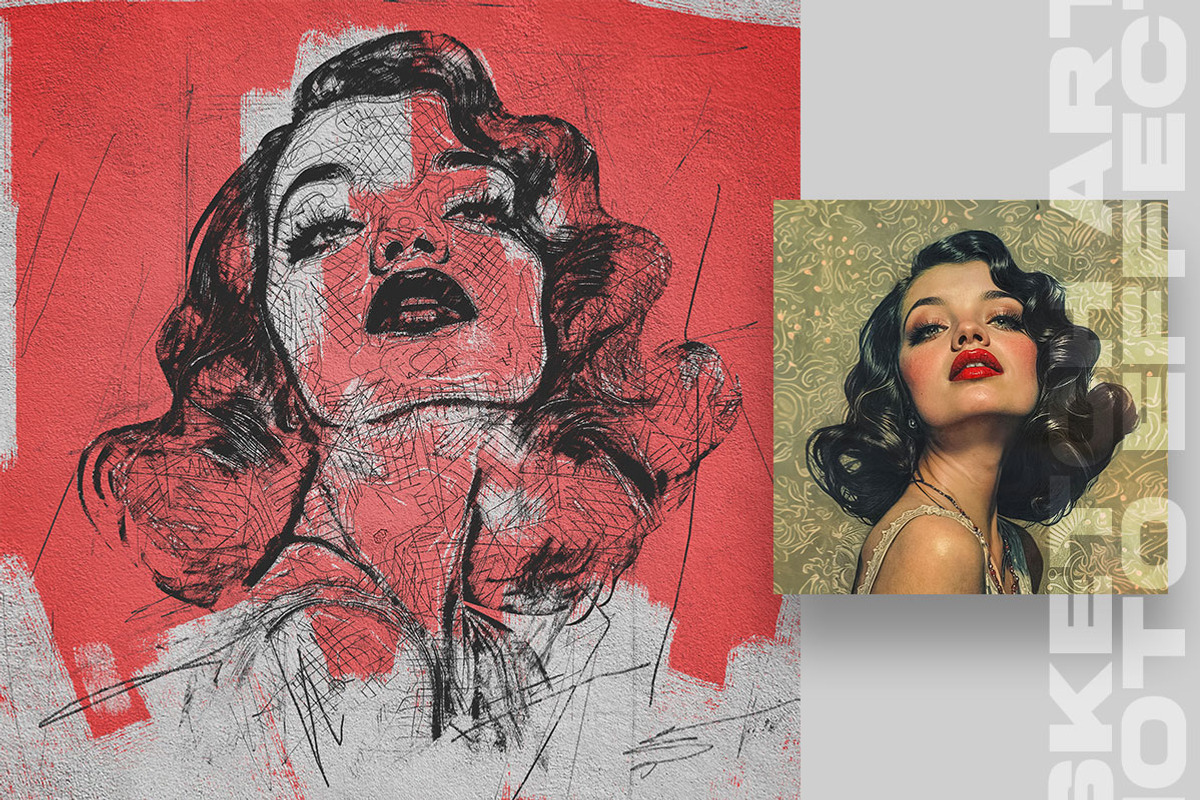 Sketch Art Photo Effects, an Action Add-On by Amorjesu.com (Photo 9 of 31)