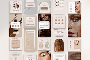 Elora/Skincare Instagram Template