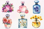 Perfume Scents with Flowers Clipart, an Illustration by Dream Creation (Thumbnail 3 of 7)