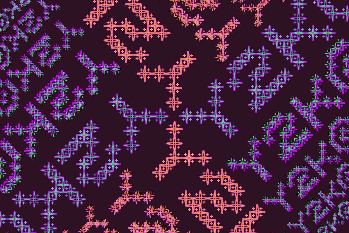 Kiriko – Layered Pattern Font, a Font by Kevin Foley Fonts (Photo 9 of 13)