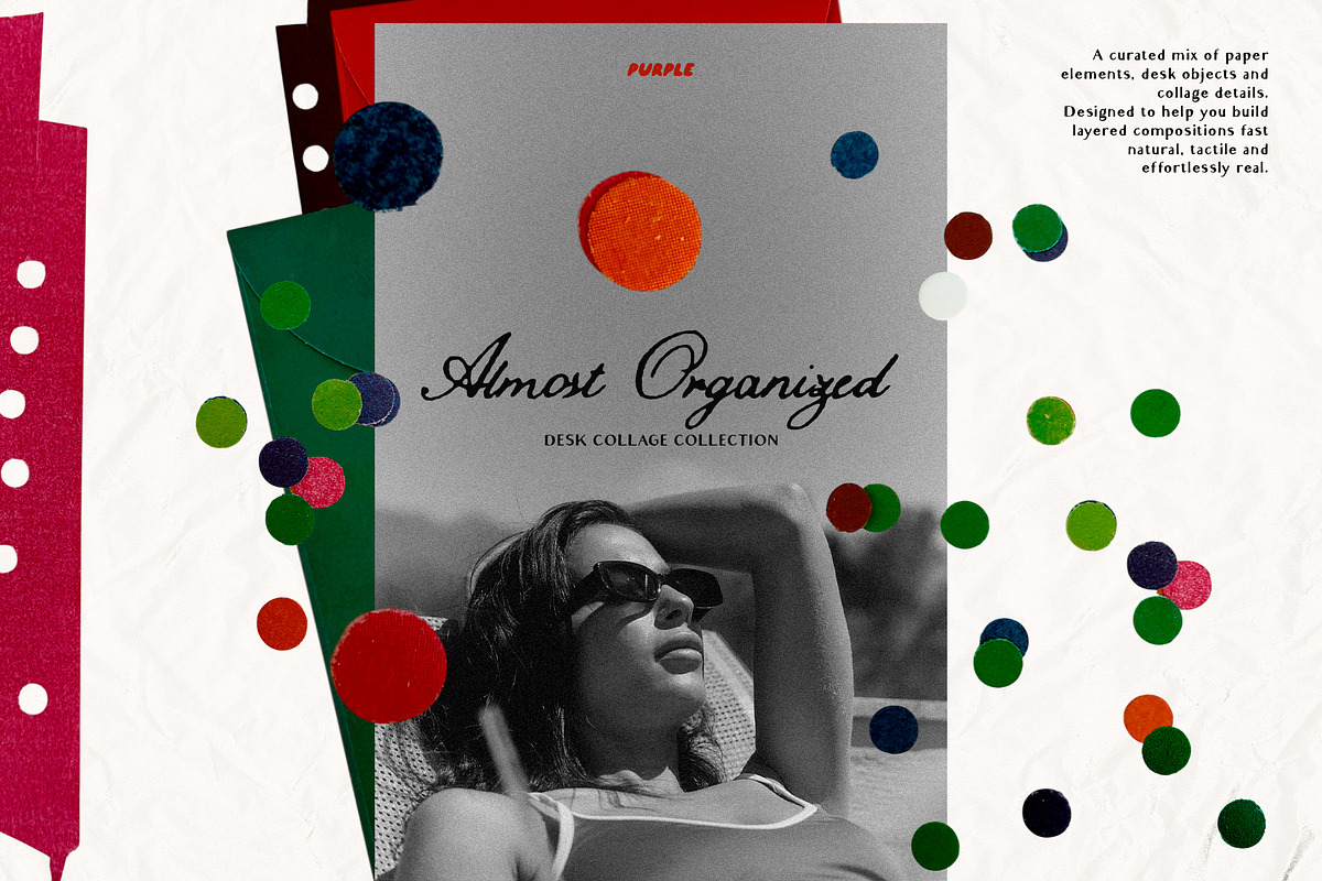Almost Organized: Desk Collage Pack, an Object Graphic by Purple (Photo 4 of 16)