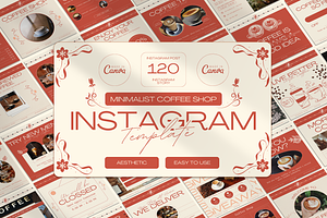 120 Coffee Shop Instagram Template