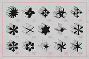3D Wireframe Isometric Shapes | 2, an Object Graphic by MaximGertsen (Thumbnail 6 of 11)