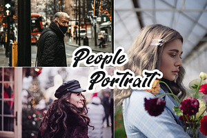 People Portrait Photoshop Actions