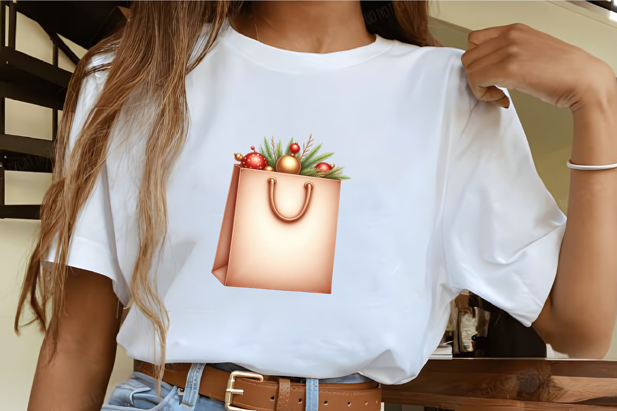 Holiday Shopping Bag Clipart, an Illustration by CrexoraLab (Photo 4 of 5)