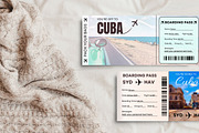 Printable Cuba Boarding Template, a Card Template by Snapybiz (Thumbnail 9 of 9)