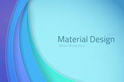Material Design Background Set, a Technology Illustration by RaZZeRs (Thumbnail 5 of 5)