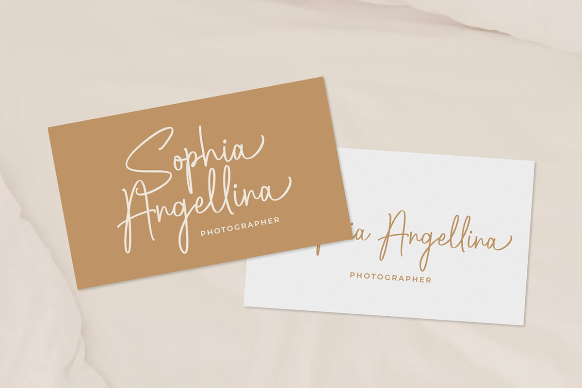 Dellanie Signature - Business Font, a Script Font by Pixesia Studio (Photo 12 of 15)