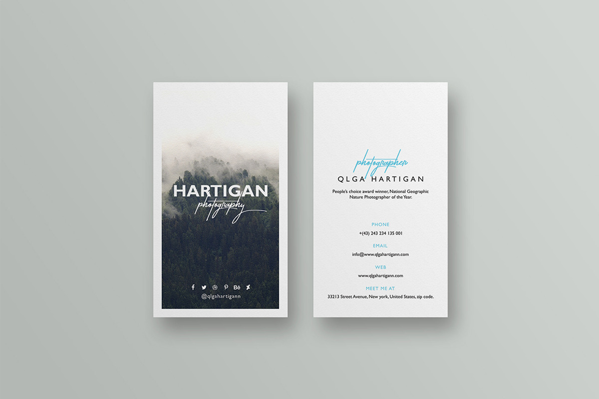 Photography Business Card Bundle, a Business Card Template by GraphicsEgg (Photo 12 of 20)