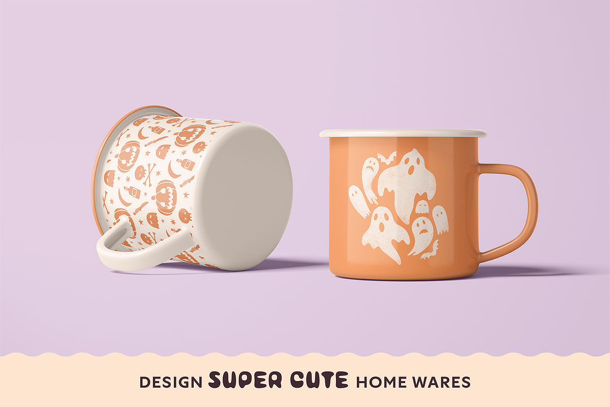 Cute & Spooky Halloween Clipart, an Illustration by Soph Rowe (Photo 6 of 7)