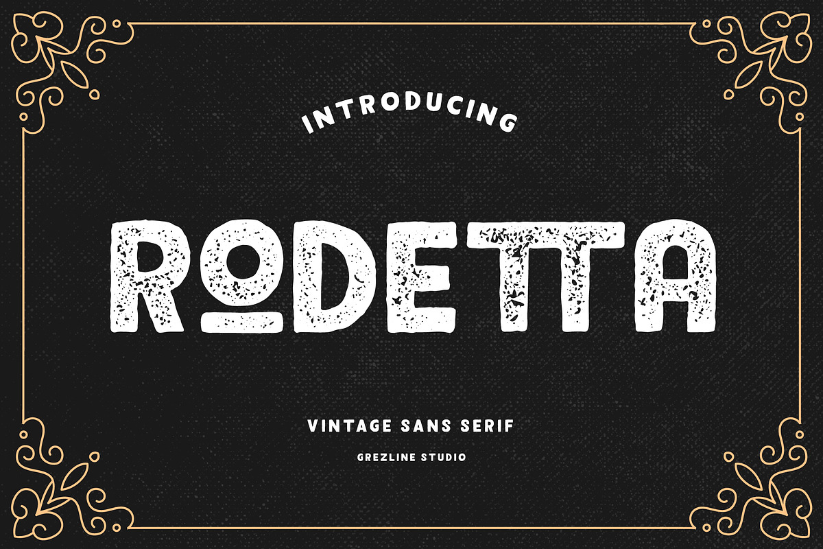 Rodetta - Handdrawn Font, a Sans Serif Font by Grezline Studio (Photo 2 of 8)