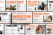 Investor Pitch Deck Presentation, a Presentation Template by E-Type (Thumbnail 1 of 5)