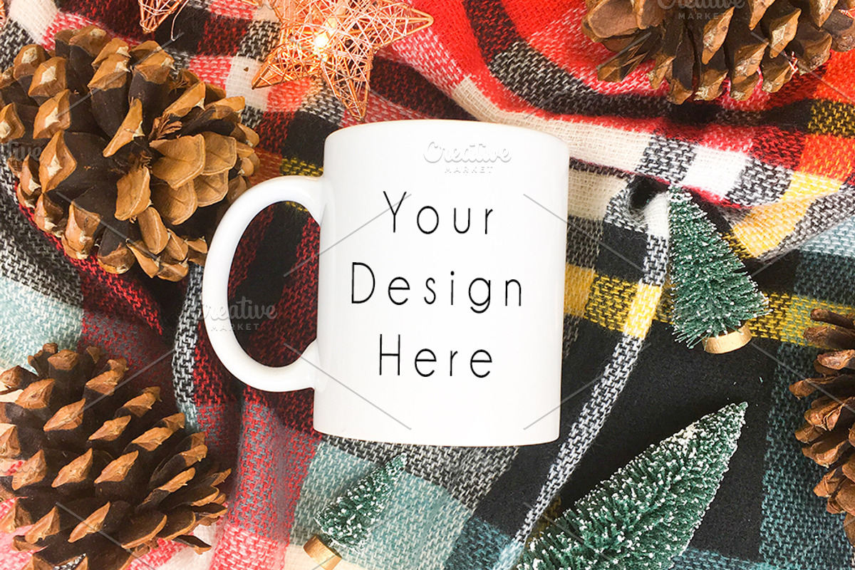 Holiday Mug Mockup Photo Bundle, a Photo by Hudson Lark Studio (Photo 4 of 7)
