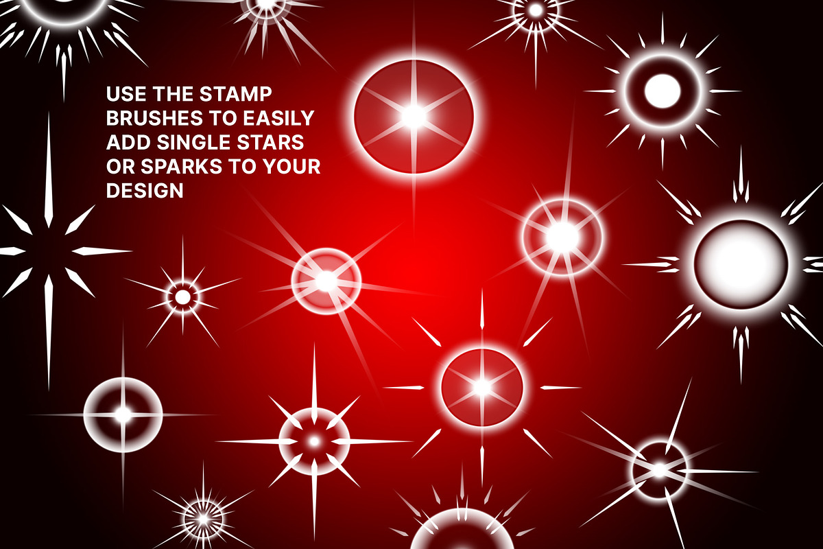 Stars and Sparkles(Brushes and more), a Brush Add-On by xresch (Photo 6 of 9)