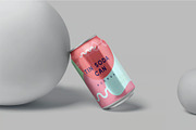 Round Tin Soda Can Mockups, a Product Mockup by megostudi0 (Thumbnail 6 of 7)