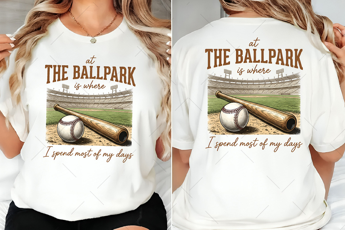 Retro Baseball Mom, Baseball Season, an Illustration by OK Design (Photo 4 of 5)