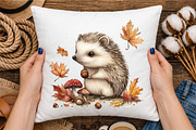 Hand Drawn Fall Clipart Set PNG, a Seasonal Illustration by designcity5 (Thumbnail 4 of 5)