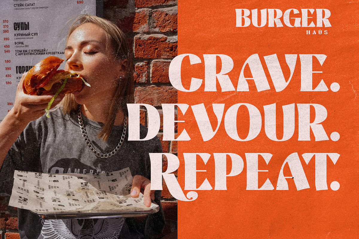 Alinta - Neo Retro Display Typeface, a Serif Font by Surplus Type Co (Photo 7 of 9)