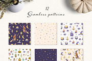 Halloween set. Watercolor hand drawn, an Object Graphic by JuliaBadeeva (Thumbnail 6 of 7)