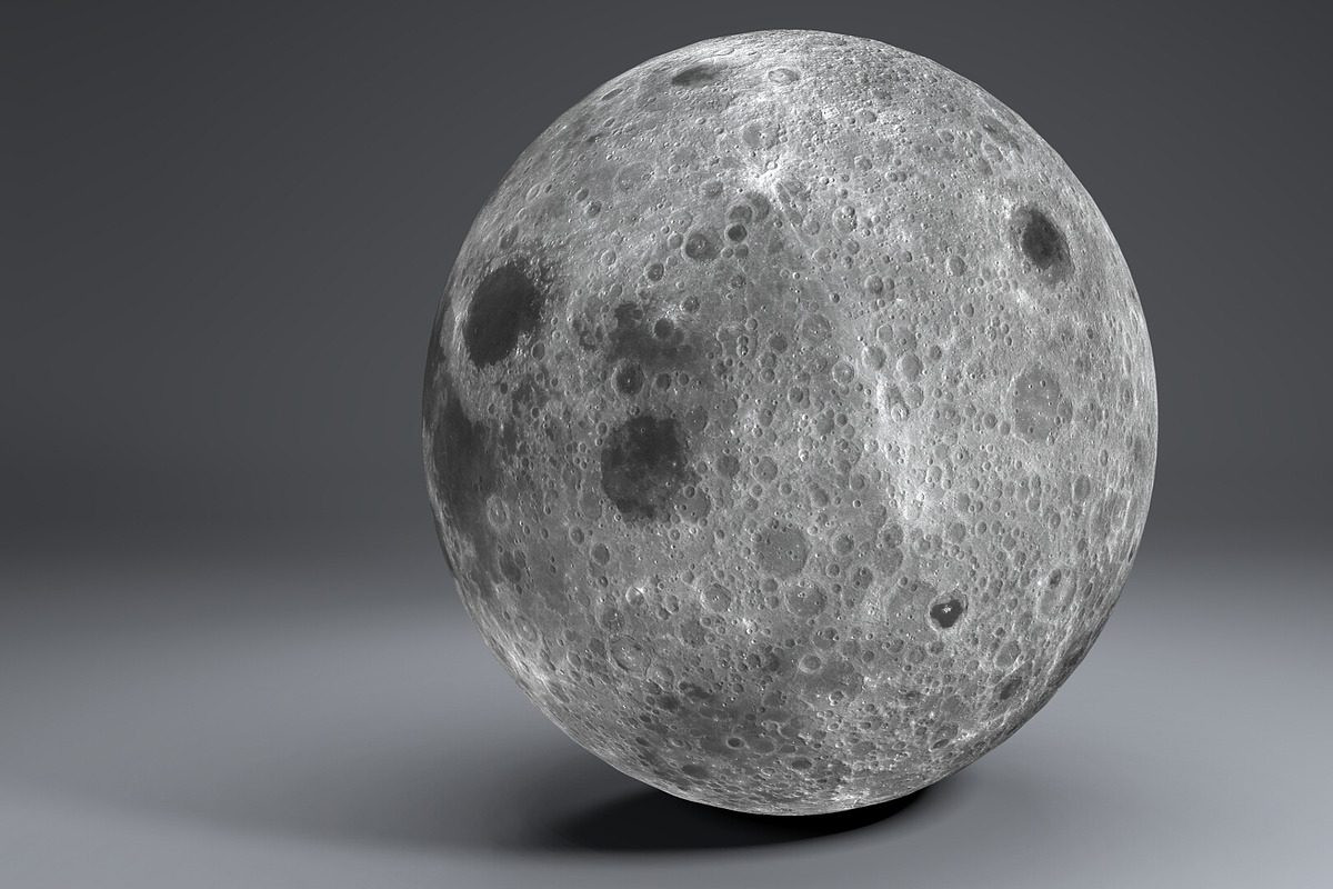Moon Globe 23k, an Environmental 3D Model by Flash My Pixel (Photo 4 of 9)