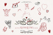 Plein d'amour Romantic collection, a Decorative Illustration by lokko studio (Thumbnail 6 of 13)