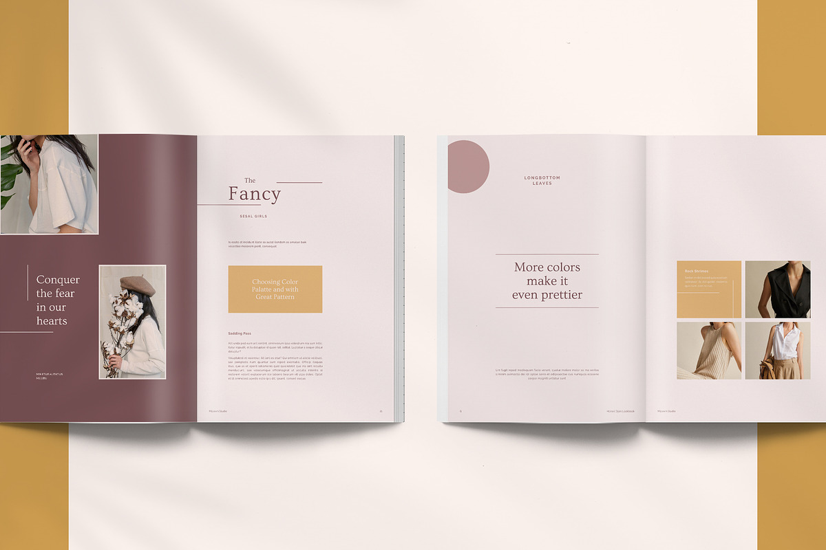 Canva Editorial Lookbook | Dijon, a Magazine Template by BlancaLab Studio (Photo 3 of 7)