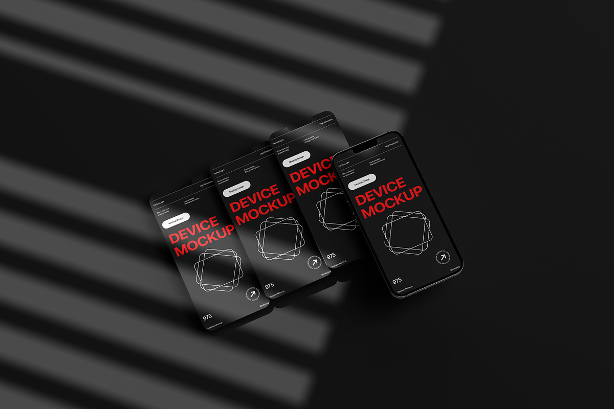10 PSD Multiscreen Iphone Mockup, an iPhone Mockup by East Gallery (Photo 4 of 10)