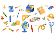 Back to School icon set, an Education Illustration by Milota (Thumbnail 3 of 3)