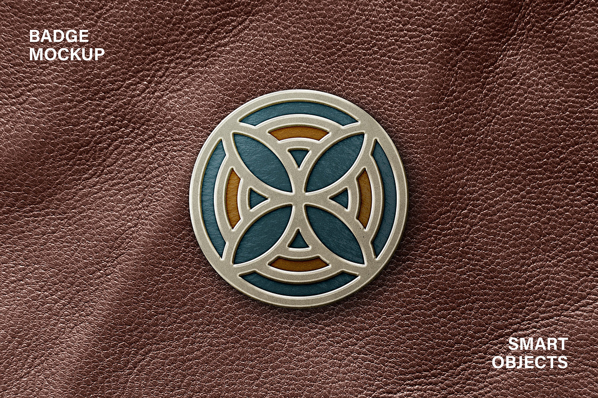 Enamel Pin Logo Mockup, a Product Mockup by Design Squad (Photo 1 of 5)