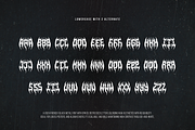 Agonaze | Black Metal Font, a Blackletter Font by Denustudios (Thumbnail 12 of 12)